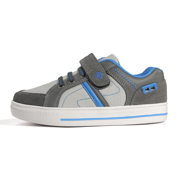 [LilLegends TimberTot] Kids Lightweight Fashion Sneakers - GREY BLUE - 1